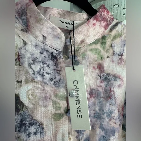 Commense Floral Printed Belted Dress - Picture 10 of 10